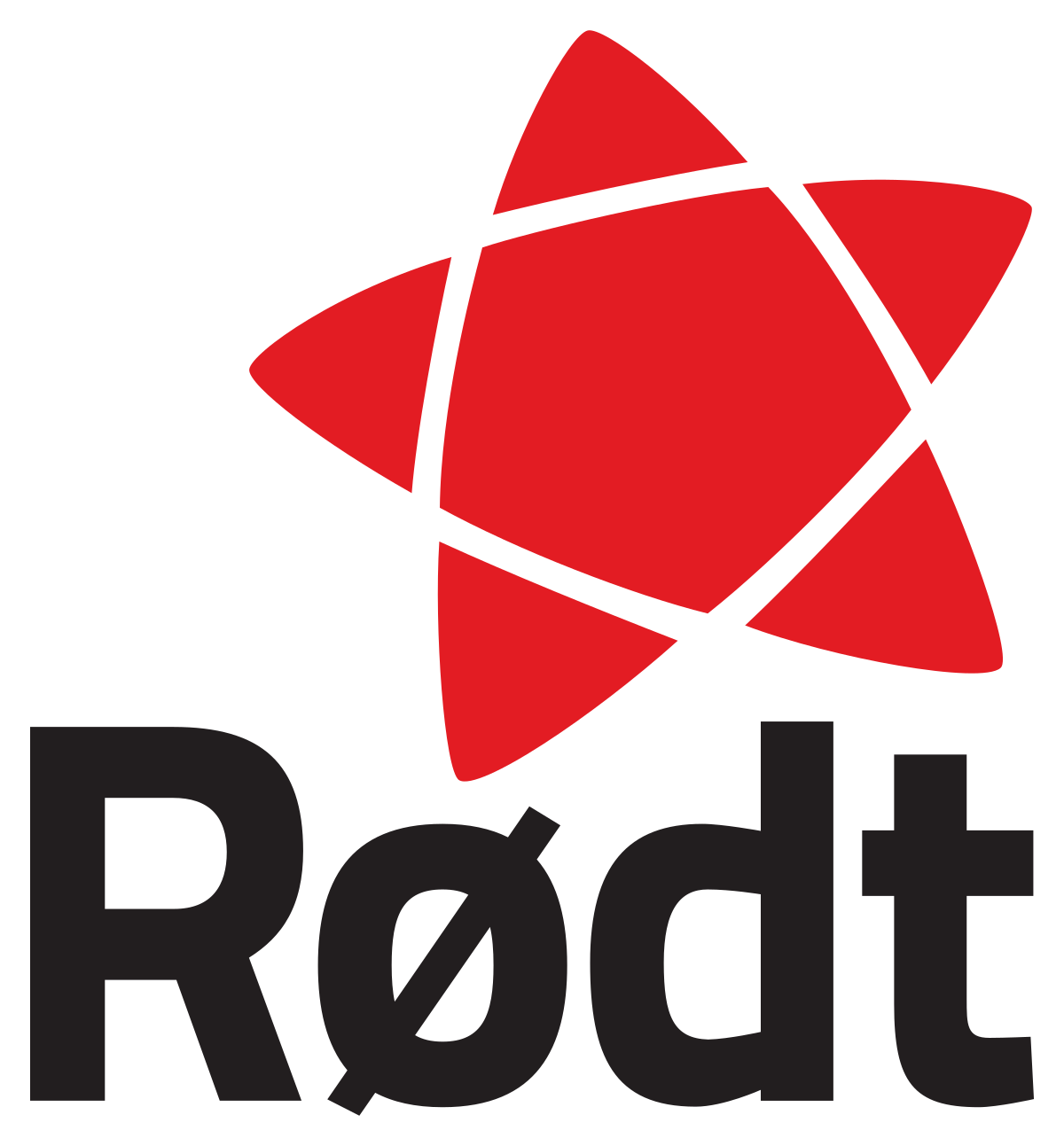 Rødt logo